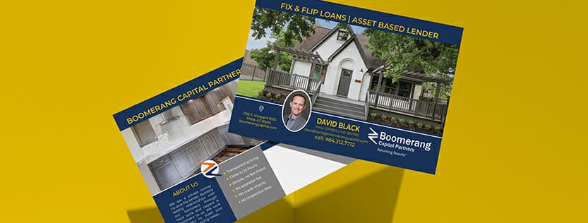 Color brochure for Boomerang Capital Partners