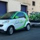 Printed vehicle wrap for GR:D Bike Share