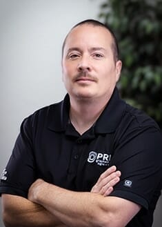 Headshot for Gilbert Mercado, operations manager at PRI Graphics & Signs in Phoenix AZ
