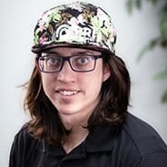 Headshot for Jordan, a quality control associate at PRI Graphics & Signs in Phoenix AZ