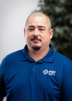 Headshot for Lee Pace, lead graphic designer at PRI Graphics & Signs in Phoenix AZ