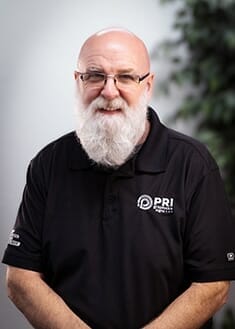 Headshot for Tom Eaton, a logistics reprographics manager at PRI Graphics & Signs in Phoenix AZ