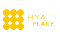 Yellow printed logo for Hyatt Place