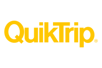 Yellow printed logo for QuickTrip