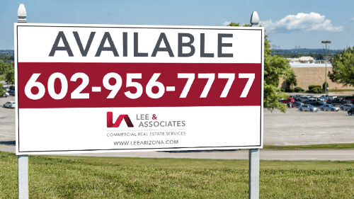 Lee & Associates Lawn Signage