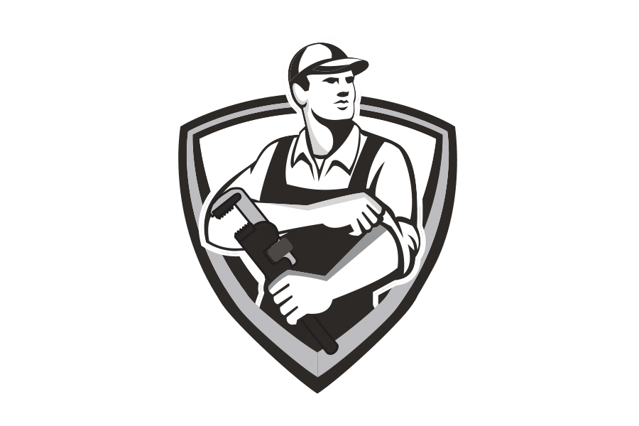 Lifetime Plumbing logo in black